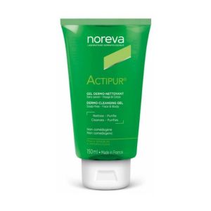 ACTIPUR Gel Dermo Nettoyant 150ml sans Savon, Visage et Corps - Peaux Sensibles à Imperfections