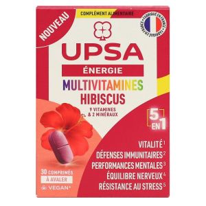 Energie Multivitamines Hibiscus 30 comprimés