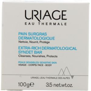 URIAGE Pain Surgras Dermatologique 100g - Hygiène Visage, Corps, Cheveux