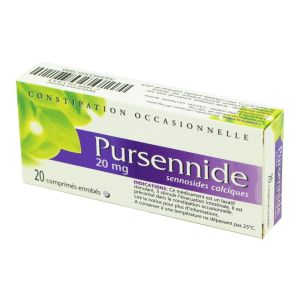 Pursennide 20 mg, 20 comprimés enrobés