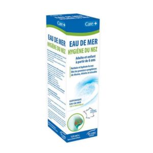 EG LABO - Care+ Eau de mer isotonique - Hygiène du nez 125ml