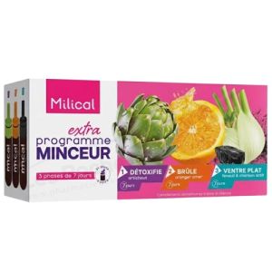 Milical extra programme Minceur 21 Doses