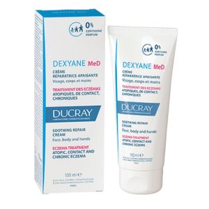 DEXYANE MED Crème Réparatrice Apaisante 100ml Visage et Corps - Traitement des Eczémas - Dès 3 Mois