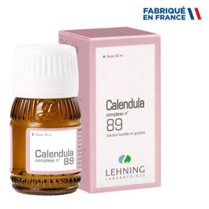 Lehning Calendula N°89 Complexe Brûlures Superficielles - Flacon 30 ml