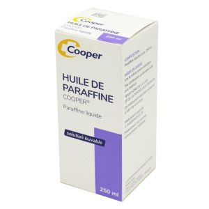 Huile de Paraffine Cooper, solution buvable - Flacon 250 ml