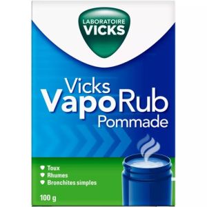 Vicks Vaporub, pommade - Pot 100 g