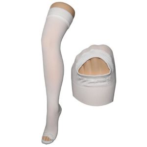 VEINAX ATE Bas Autofixant Anti Thrombose Unisexe - Bas Cuisse Médical de Compression Classe 2
