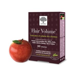 HAIR VOLUME Croissance et Volume des Cheveux - Complément Alimentaire Contribuant à Eviter la Pousse