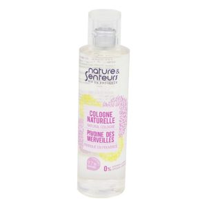 Nature et Senteurs Cologne Naturelle Pivoine des Merveilles - 97% Naturel - Vaporisateur/100ml