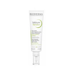 BIODERMA Sébium Kérato+ 30ml - Gel Crème Anti Imperfections Haute Tolérance - Peaux à Tendance Acnéique