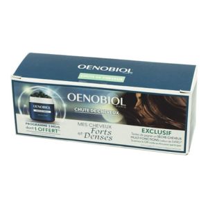 OENOBIOL Chute de Cheveux 180 Capsules - Prêle des Champs, Biotine, Vitamine B et C