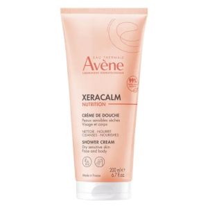 AVENE Xeracalm Nutrition Crème de Douche 200ml - Peaux Sensibles Sèches Visage et Corps