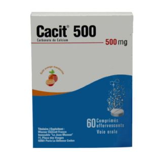 CACIT 500 mg, comprimé effervescent