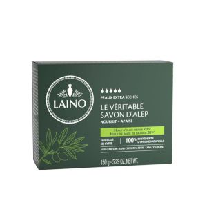 LAINO le Véritable Savon d' Alep 150g - Peaux Très Sèches