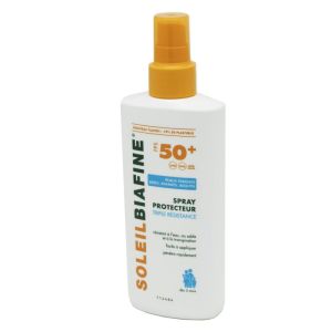 SOLEILBIAFINE Spray Protecteur FPS50+ Triple Résistance 200ml - Peaux Fragiles Dès 3 Mois