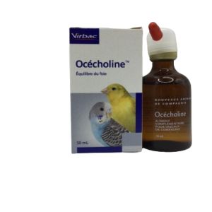 OCECHOLINE Equilibre du Foie pour Oiseaux de Compagnie - Infiltrations des Graisses - Fl/50ml - 3597133087567