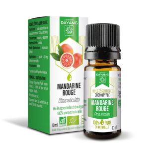 DAYANG BIO Huile Essentielle Chémotypée MANDARINE ROUGE 10ml - Citrus reticulata