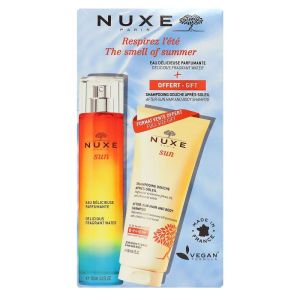 NUXE- Sun eau délicieuse parfumante vaporisateur 100ml + shampoing offert