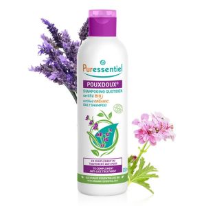 PURESSENTIEL POUXDOUX Shampooing Quotidien Certifié BIO - Fl/200 ml