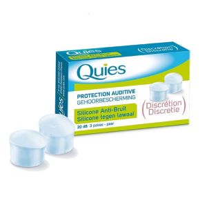 Quies - Protection Auditive EarPlanes - Filtre anti-pression - Adulte boite  de 1 paire réutilisable : : Jardin