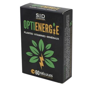 OPTIENERGIE 60 Gélules - Complément Alimentaire Contribuant à Réduire la Fatigue