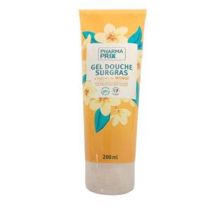 PHARMACTIV / PHARMAPRIX - Gel douche surgras - extrait de Monoï - Tbe/200 ML