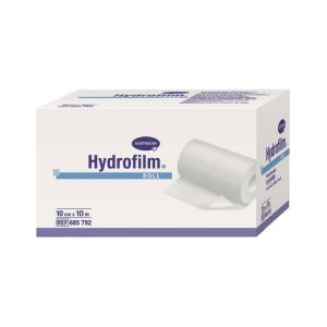 HYDROFILM Roll 10 cm x 2 m - Pansement Film en Rouleau Adhésif Transparent Non Stérile - Bte/1