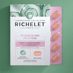 RICHELET REGENERATION DE LA PEAU 30 Comprimés - Renouvellement Cellulaire pour une Beauté Holistique