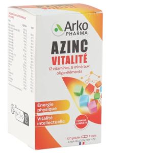AZINC VITALITE 150 gélules (15 Jours Offerts) - Complément Alimentaire réduisant la Fatigue