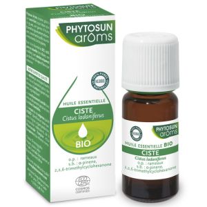 Huile essentielle Bio CISTE - Cistus ladaniferus - Fl/5ml - PHYTOSUN AROMS