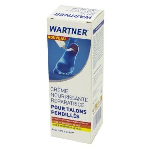 WARTNER Crème Nourrissante Réparatrice pour Talons Fendillés 50ml
