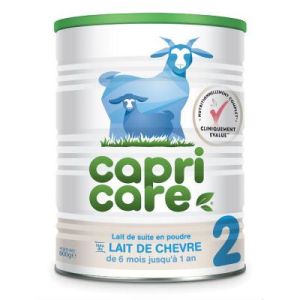 PEDIACT CAPRICARE 2 - Lait de Chèvre 2èmè Age en Poudre pour Nourrissons de 6 à 12 Mois - Lait de Su