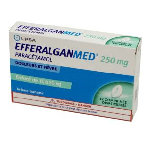 Efferalganmed 250 mg - 12 comprimés orodispersibles
