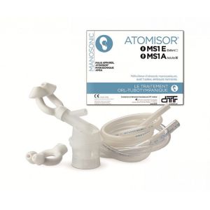 Nébulisateur ATOMISOR MS1A Adulte avec Embout Narinaire - Kit de Nébulisation pour MANOSONIC - N8664