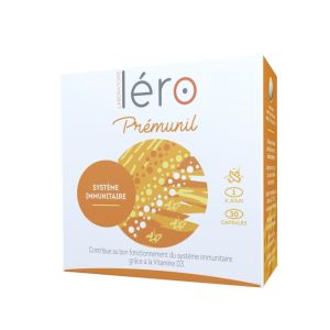 LERO PREMUNIL Bte/30 Système Immunitaire - Complément Alimentaire Contribuant au Bon Fonctionnement
