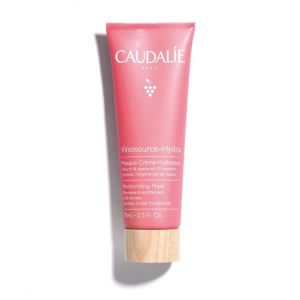 CAUDALIE VINOSOURCE HYDRA Masque Crème Hydratant 75ml - Peaux Sèches Déshydratées