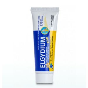 ELGYDIUM KIDS Gel Dentifrice Banane 50ml - Enfants de 2 à 6 Ans