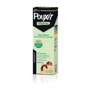 POUXIT VEGETAL 200ml Lotion + Peigne - Traitement Naturel Anti-poux et Lentes