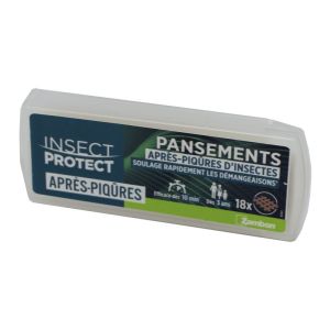 INSECT PROTECT Après Piqûres d' Insectes 10 Pansements - Dès 3 Ans