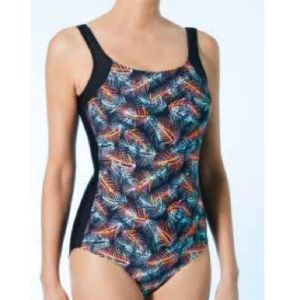 SILIMA MARTINIQUE - Maillot de Bain MARTINIQUE 1 Pièce - Avec 2 Coques Souples et Poches Creuses