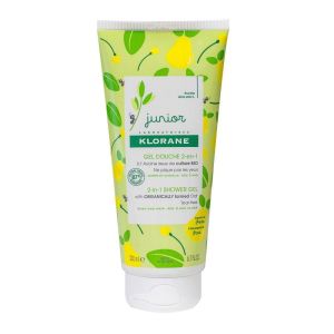 Klorane Junior gel douche 2en1 poire 200ml