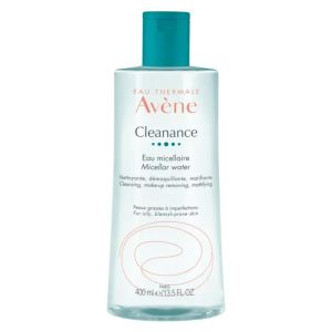 AVENE CLEANANCE Eau Micellaire 400ml - Peaux Grasses à Imperfections