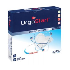 URGOSTART BORDER Sacrum 15 x 20 cm - Bte/16 - Pansement Hydrocellulaire Adhésif - Matrice TLC NOSF