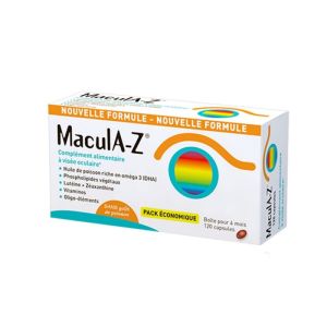 MACULA-Z 120 Capsules - Complément Alimentaire à Visée Oculaire