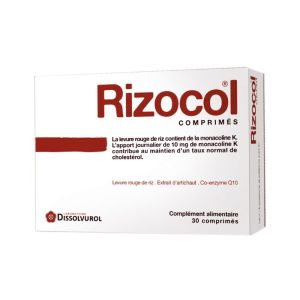 RIZOCOL cholestérol - 30 comprimés