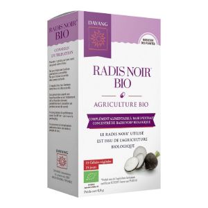 DAYANG RADIS NOIR BIO 15 Gélules Végétales - Complément Alimentaire Détoxifiant Hépatique