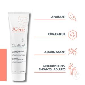 AVENE CICALFATE+ Crème Réparatrice Protectrice 40ml Visage, Corps - Peaux Sensibles Irritées
