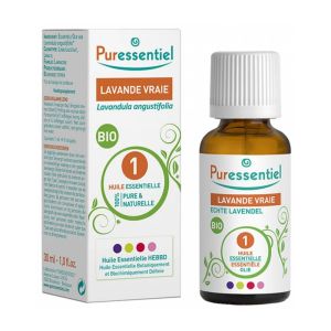 PURESSENTIEL BIO Lavande Vraie 30ml - Huile Essentielle Lavandula angustifolia