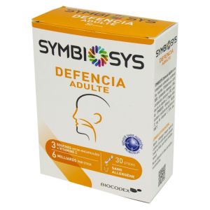 SYMBIOSYS DEFENCIA Adulte 30 Sticks - Ré-équilibre le Microbiote (Flore Intestinale)