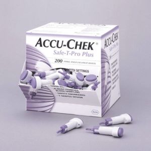 ACCU CHEK SAFE T PRO PLUS Autopiqueurs Jetables - Bte/200